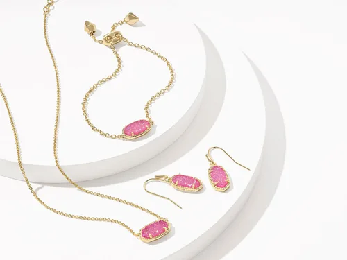 Miniatura 105 de Kendra Scott - Collar Elisa con dije para mujer, joyería de moda, chapado en oro de 14 quilates