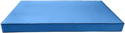 Miniatura 5 de Prolinemax Funda solamente Sábana bajera ajustable para colchón de sofá cama estilo 3 doble con ribete de contraste para exteriores AD102