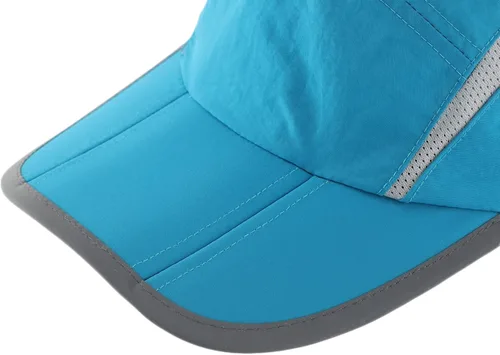 Miniatura 23 de connectyle plegable malla deportes cap con transpirable con rayas reflectantes Sun Runner Cap