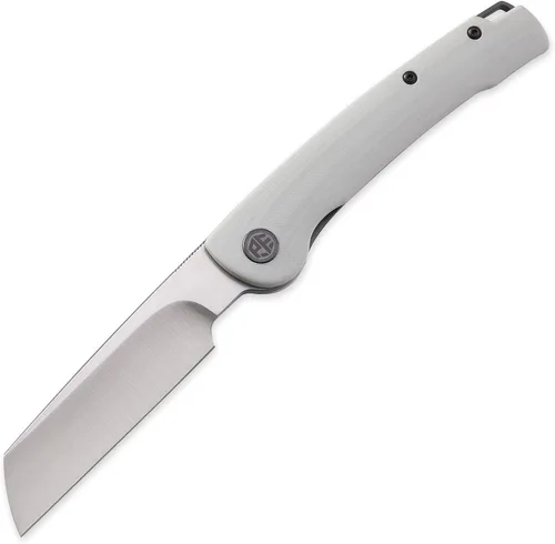 Miniatura 10 de Petrified fish PFE04 Scholar - Cuchillo plegable, hoja de satén de 3.7 pulgadas, 60.6 in, mango de madera Bubinga de 3.93 oz, cuchillo de bolsillo