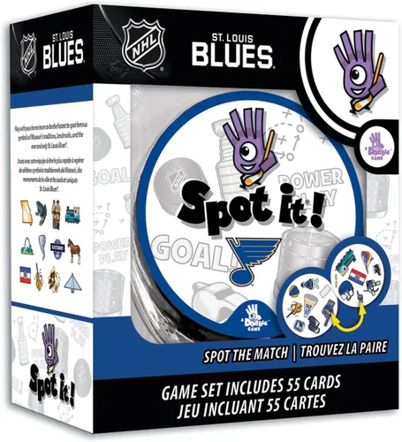 Miniatura 6 de Masterpieces NHL Unisex-Teen Spot It! Card Game