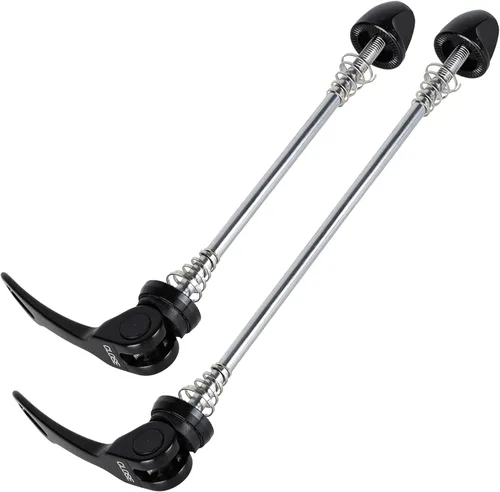Miniatura 6 de CyclingDeal Brochetas de liberación rápida para bicicletas MTB o carretera - Juego de ejes de repuesto QR palanca para cubo de rueda de bicicleta