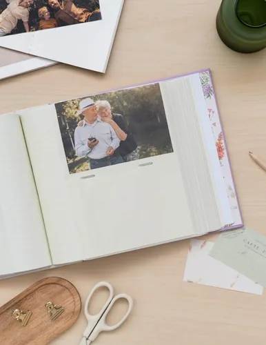 Miniatura 7 de Kokonote - Álbum de fotos botánico de flores silvestres - 6 x 4 / 3.9 x 5.9 in - 200 bolsillos - Regalos para familiares y amigos - Libros de fotos