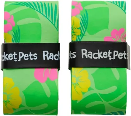Miniatura 4 de Racket Pets Raqueta de tenis para niños, cinta antideslizante de agarre de tenis con estampado animal para raquetas juveniles, divertido agarre