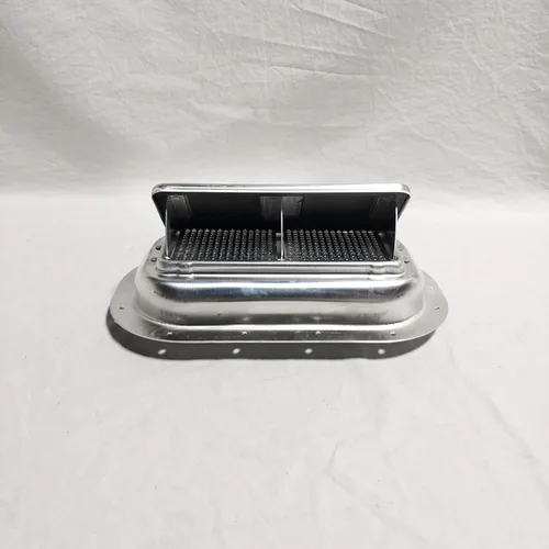 Miniatura 4 de Ventilación de techo de remolque Ventilación de techo de aluminio de alto perfil de flujo de aire RV con mango de varilla de junta