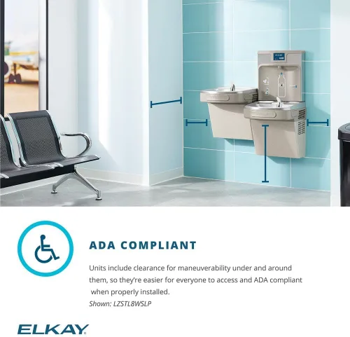 Miniatura 6 de Elkay LZS8WSLK - Filtrado Refigerado, individual, gris claro