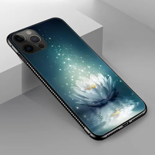 Miniatura 2 de ZHEGAILIAN Funda compatible con iPhone 13 Pro Max, diseño de patrón de policarbonato duro, funda protectora de TPU suave antideslizante para iPhone