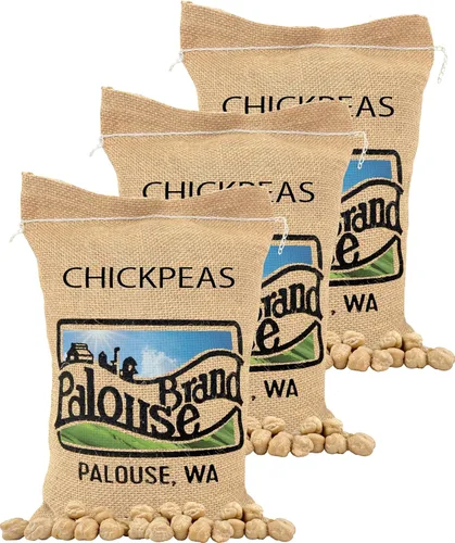 Miniatura 11 de Palouse Brand Suministro de cubo de leguminosas de emergencia Certificado libre de residuos de glifosato 75 libras Garbanzos, lentejas