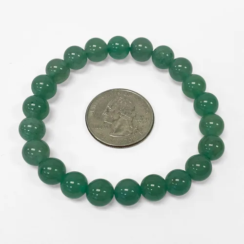Miniatura 568 de Gem Avenue Handmade Round Bead Stretch Bracelet Unisex Natural Stone Beaded Jewelry for Men & Women, Elastic Wristband for Daily Wear