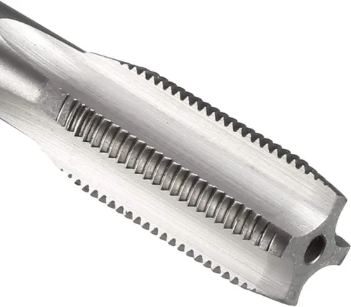 Miniatura 4 de uxcell Máquina métrica rosca rosca M12 x 1 H2 de acero de alta velocidad flautas rectas roscado roscado roscado reparación de maquinista herramienta