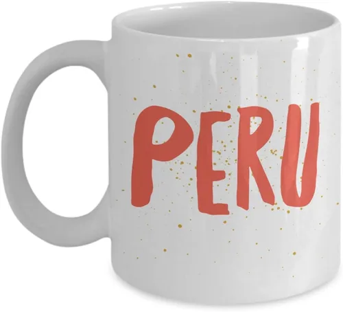 Miniatura 5 de Perú Futbol Taza de Cafe Vaso, taza café divertidas, tazas personalizadas, taza de café inspiradoras, taza con mensajes positivos., 11onza, Negro