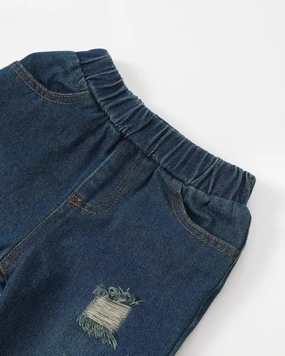 Miniatura 128 de Renotemy Ropa de bebé para niño, trajes de mezclilla, sudadera con capucha para bebés, pantalones de mezclilla, ropa para niños pequeños