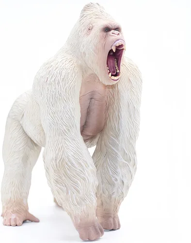 Miniatura 8 de Gorilla Toys Figura de acción Rampage Gorilla Fight Mode Gorilla Ape Figuras sólidas de animales salvajes para juegos de rol, juguete para contar