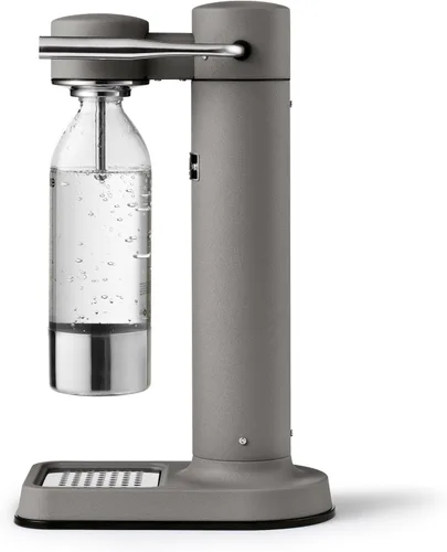 Miniatura 2 de Aarke Carbonator III, Máquina de agua con gas y carbonatación, acero inoxidable con botella reutilizable PET sin BPA, volumen 1L/34 fl oz (gris mate)