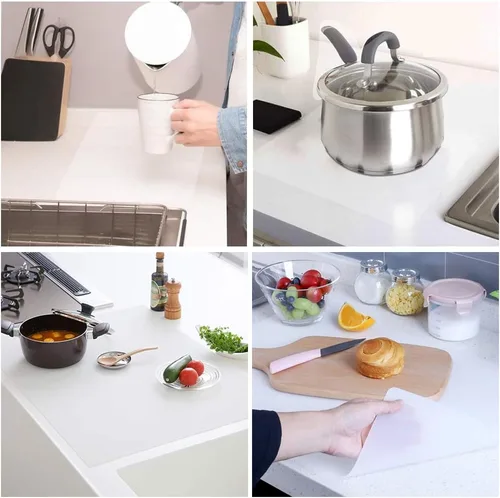 Miniatura 5 de HomeDo - Manteles individuales de silicón para niños, impermeables, antideslizantes, resistentes al calor, gruesos, ideales como aislamiento