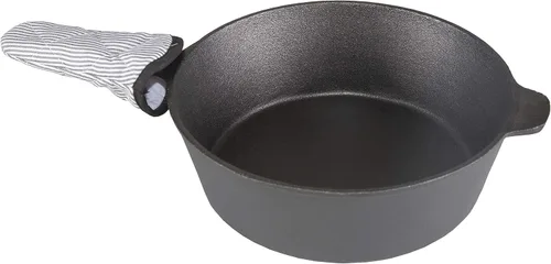 Miniatura 5 de Stansport juego de hierro fundido Pre-Seasoned, Negro