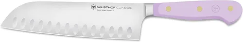 Miniatura 9 de WÜSTHOF Cuchillo Santoku clásico de melocotón coral de 7