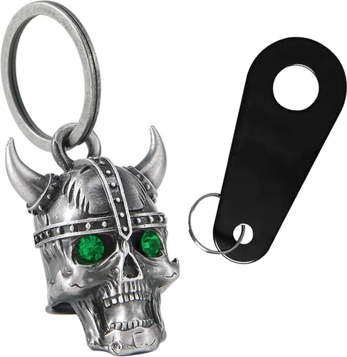 Miniatura 31 de Dream Apparel Campana de motocicleta Guardian Angel Drive Away Gremlin, campana de motociclista para hombres y mujeres, regalo de buena suerte