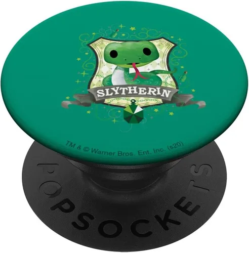 Miniatura 6 de Harry Potter Acuarela Slytherin Crest PopSockets MagSafe PopGrip para iPhone