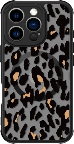 Miniatura 24 de FUNMIKO Funda para iPhone 16 Plus, carga inalámbrica y protección de grado militar, diseño floral moderno para mujeres y niñas, funda antideslizante