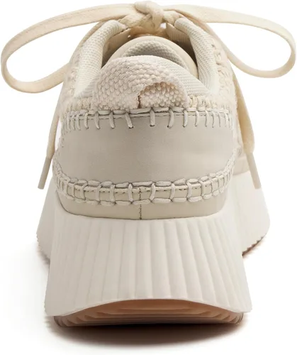 Miniatura 5 de Zapatillas de deporte con cordones para mujer, cómodas, informales, a la moda, bajas, gruesas, para caminar