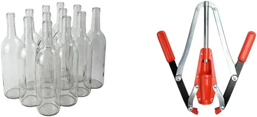 Miniatura 8 de FastRack Botellas de vino con 100 corchos de vino prémium