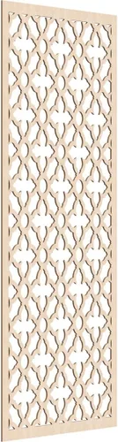 Miniatura 190 de Madison Paneles de pared decorativos de madera con calado, 9 3/8 pulgadas de ancho x 24 3/8 pulgadas de alto x 3/8 de alto, roble rojo rojo (Red Oak)
