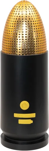 Altavoz Bluetooth Bullet | Altavoz inalámbrico portátil, emparejamiento TWS, rango de 70 pies | IPX5 impermeable, diseño resistente para exteriores,