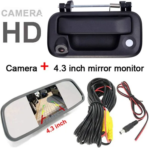 Miniatura 2 de HD Tronco Mango Vehículo Cámara Impermeable Puerta Trasera Coche Vista Trasera Copia De Seguridad Cámara De Aparcamiento Para Ford F150 F250 F350
