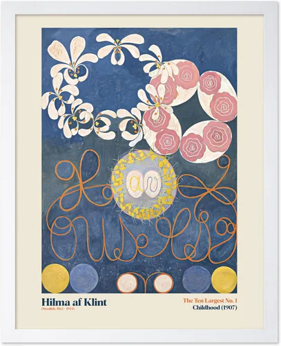 Miniatura 24 de Poster Master Póster de ilustración vintage, impresión retro moderna, los diez más grandes n.º 1, infancia, flor, abstracto, regalo para artista