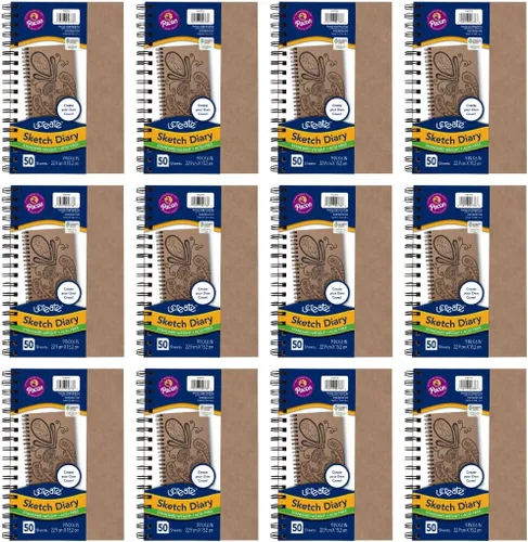 Miniatura 5 de Pacon® PAC4776 Art1st® - Diario de bocetos para crear tu propia portada, 9 x 6 pulgadas, natural