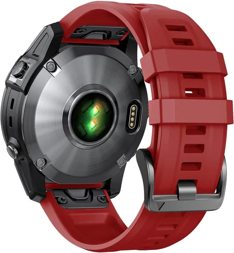 Miniatura 10 de NotoCity Compatible con Fenix 7/Fenix 6/Fenix 5, banda de reloj de silicona QuickFit de 0.866 pulgadas para Fenix 8 1.772 pulgadas/Fenix 7 Pro/Fenix