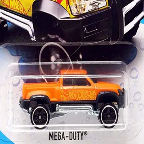Miniatura 3 de Hot Wheels Cambiadores de color Mega Duty ~ CFM51- Color naranja a amarillo