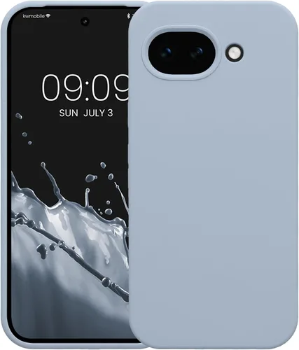 Miniatura 40 de kwmobile Funda Compatible con Google Pixel 6 Pro - Funda de teléfono de silicona TPU con acabado suave - Azul Arrecife