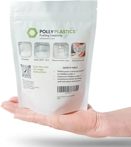 Miniatura 2 de Polly Plastics - Bolitas de plástico moldeables de grado profesional – Suministros de cosplay y aficionados para manualidades, reparaciones y más