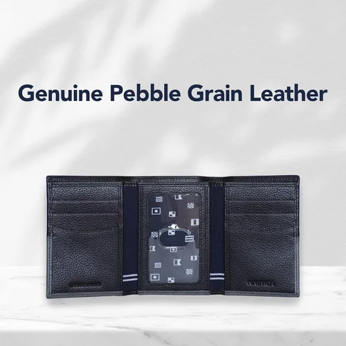 Miniatura 5 de Nautica Pebble Two-Tone Leather Wallet