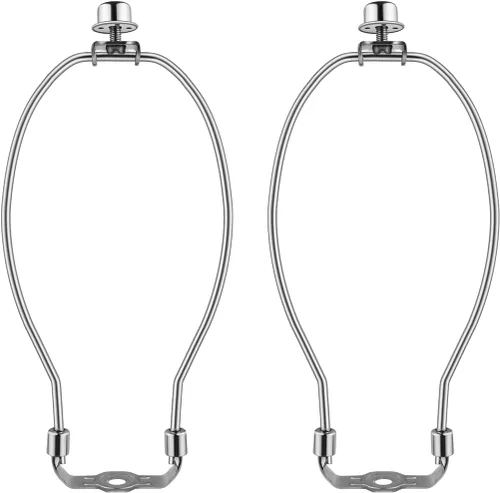 Miniatura 14 de 2 soportes para lámpara de 9 pulgadas, soporte de pantalla desmontable, accesorios de iluminación de bricolaje resistentes para lámparas de pie