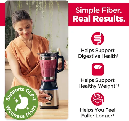 Miniatura 4 de Konsyl Polvo de fibra de psyllium diario, paquetes de palitos, suplemento de fibra en polvo, conveniente, fibra soluble totalmente natural, sin