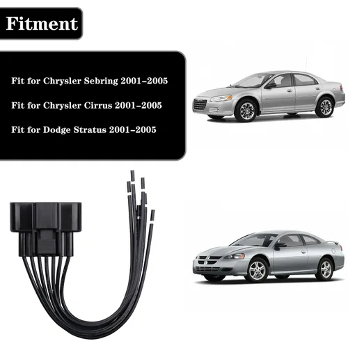 Miniatura 3 de Sensor de flujo de aire masivo MAF conector conector para Mitsubishi Outlander Montero Sport Eclipse Galant 1999-2006, apto para Chrysler Sebring