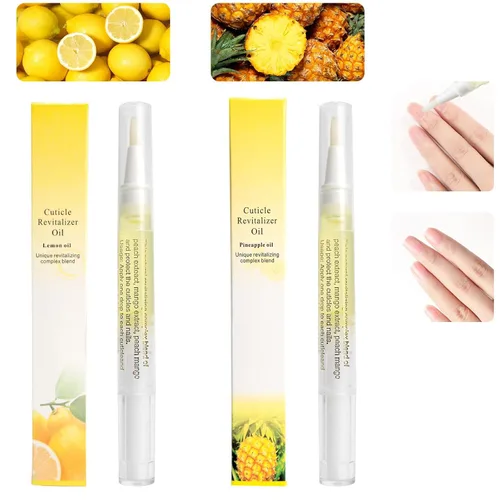 Miniatura 11 de 2 bolígrafos de aceite para cutículas para el cuidado de las uñas, bolígrafo de aceite revitalizador de cutículas con cepillo suave, aceite