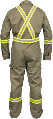 Miniatura 2 de Overol de alta visibilidad resistente al fuego (FR) 88 % algodón 12 % nailon