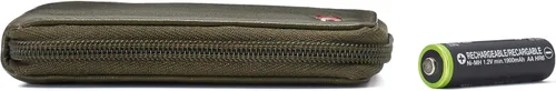 Miniatura 5 de Alpine Swiss Logan - Cartera plegable con cremallera para hombre o mujer, seguridad RFID, viene en una caja de regalo, cartera Rfid, talla única