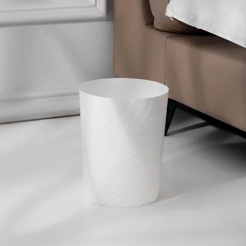 Miniatura 2 de UUJOLY Cubo de basura pequeño de plástico, cesta de basura para baños, lavandería, cocinas, oficinas, habitaciones de niños, dormitorios