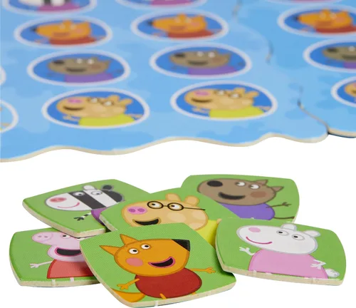 Miniatura 5 de Hasbro Gaming Yahtzee Jr.: Peppa Pig Edition Juego de mesa para niños de 4 años en adelante, juego de contar y emparejar para preescolares