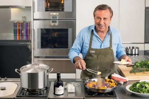 Miniatura 6 de Daniel Boulud Kitchen - Juego de utensilios de cocina de 7 piezas, juego de ollas y sartenes de acero inoxidable de 5 capas de inspiración francesa
