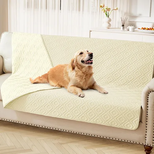 Miniatura 78 de hyha Manta impermeable para perro, manta suave para cama de perro, manta para mascotas, funda de sofá impermeable lavable para perros, fundas Gris