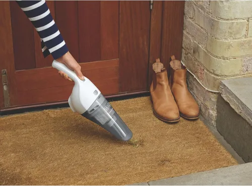 Miniatura 6 de BLACK+DECKER Aspiradora portátil de litio inalámbrica con base de montaje en pared y cargador, color blanco (HNV220BCZ10FF)