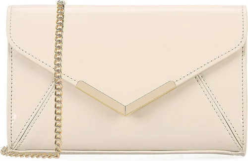Miniatura 2 de DEXMAY - Bolso de mano de noche para mujer, de charol sintético, plegable, bolso formal