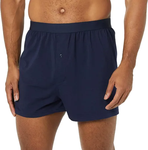 Miniatura 2 de Tienda Essentials Men's Relaxed-Fit Cotton Modal Boxer Short (Previously Tienda Aware), Pack of 3