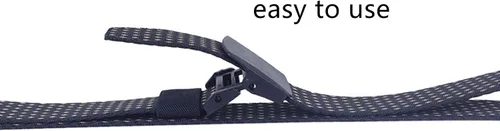 Miniatura 5 de Cinturones para hombres trenzados, cinturones para hombres y mujeres, de lona de nailon, transpirable, militar, de liberación rápida, cinturón